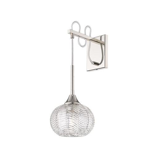 Innovations Berkshire 1Lt 7" Sconce, Polished PN - 323-1W-PN-G323-7CL