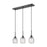 Innovations Berkshire 3Lt 26.5" Cord Island Light, Black - 323-3I-BK-G323-5CL