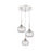 Innovations Berkshire 3Lt 15" Cord Multi Pendant, PN - 323-3P-PN-G323-7CL
