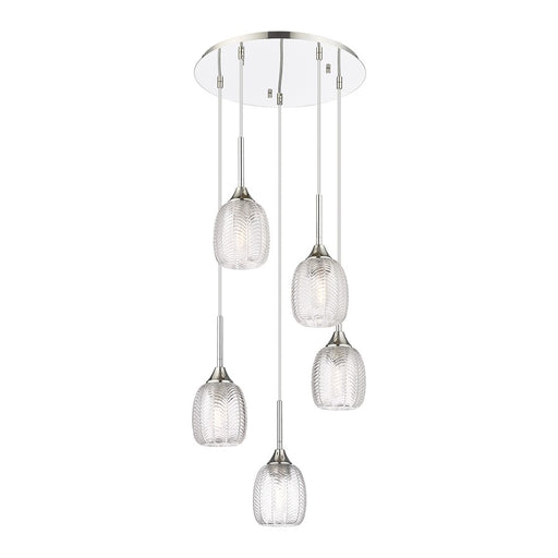 Innovations Berkshire 5Lt 18" Cord Multi Pendant, PN - 323-5P-PN-G323-5CL