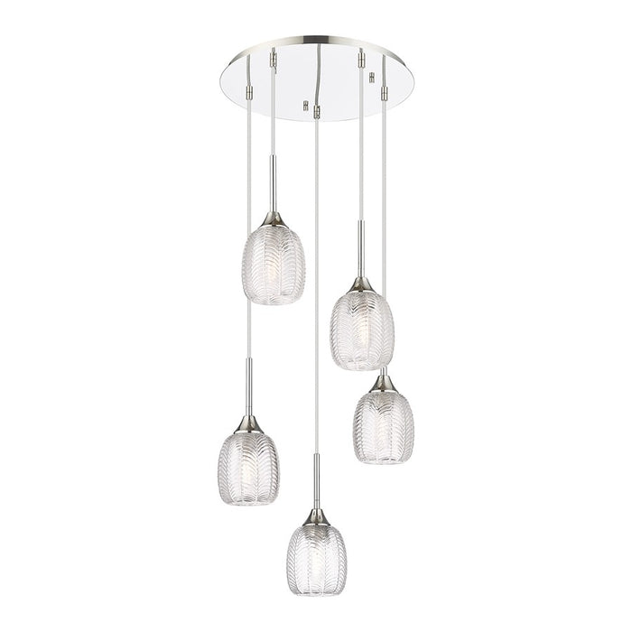 Innovations Berkshire 5Lt 18" Cord Multi Pendant, PN - 323-5P-PN-G323-5CL