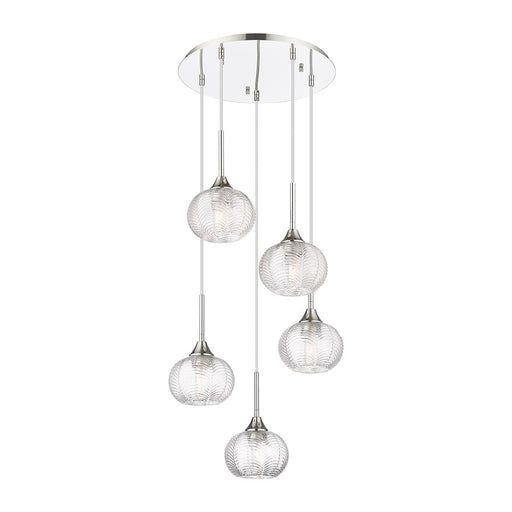 Innovations Berkshire 5Lt 20" Cord Multi Pendant, PN - 323-5P-PN-G323-7CL