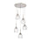 Innovations Berkshire 5Lt 19" Cord Multi Pendant, SN - 323-5P-SN-G323-6CL