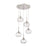 Innovations Berkshire 5Lt 20" Cord Multi Pendant, SN - 323-5P-SN-G323-7CL