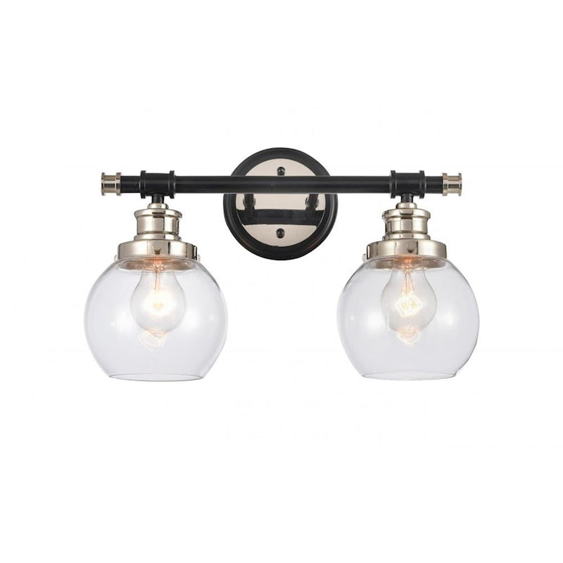 Innovations Saybrook 6" 2-L LED Bath 2W G3402, BKN 2W