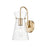 Innovations Nicole 1Lt 6" Sconce, Champagne Bronze/Clear - 385-1W-CB-G385-5CL