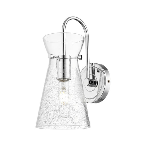 Innovations Nicole 1Lt 6" Sconce, Chrome/Clear Shade - 385-1W-PC-G385-5CL