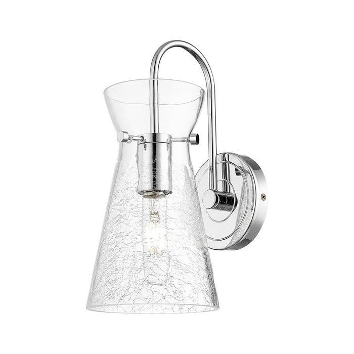 Innovations Nicole 1Lt 6" Sconce, Chrome/Clear Shade - 385-1W-PC-G385-5CL