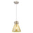Innovations Newton Cone 8" Cord Pendant, SN/Merc - 410-1PS-SN-G411-8ME