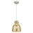 Innovations Newton Bell 8" Cord Pendant, SN/Merc - 410-1PS-SN-G412-8ME