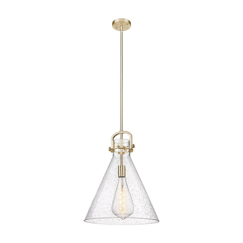 Innovations Newton Cone 16" Stem Arch Pendant, CBZ/SD - 410-1SL-CB-G411-16SDY