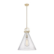 Innovations Newton Cone 18" Stem Arch Pendant, CBZ/SD - 410-1SL-CB-G411-18SDY