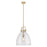 Innovations Newton Bell 14" Stem Pendant, Bronze/Seedy - 410-1SL-CB-G412-14SDY