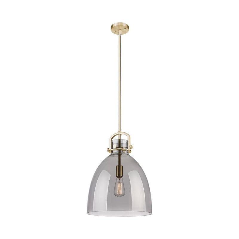 Innovations NB 1Lt 14" Stem Arch Pendant, CBZ/SM - 410-1SL-CB-G412-14SM