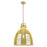 Innovations Newton Bell 16" Stem Pendant, Bronze/Mercury - 410-1SL-CB-G412-16ME