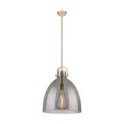 Innovations NB 1Lt 16" Stem Arch Pendant, CBZ/SM - 410-1SL-CB-G412-16SM
