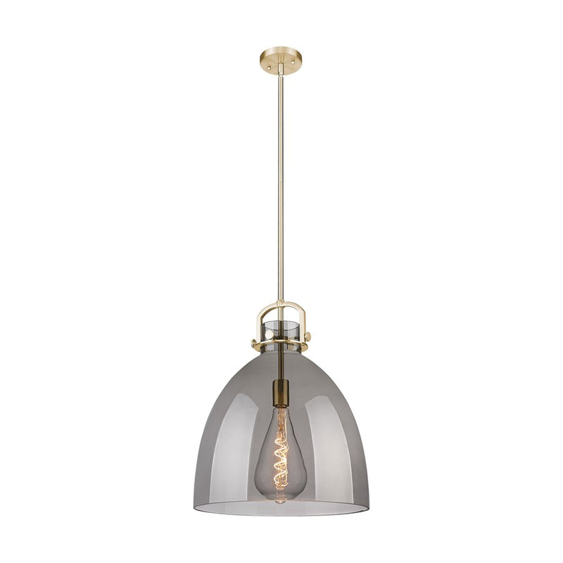 Innovations NB 1Lt 16" Stem Arch Pendant, CBZ/SM - 410-1SL-CB-G412-16SM
