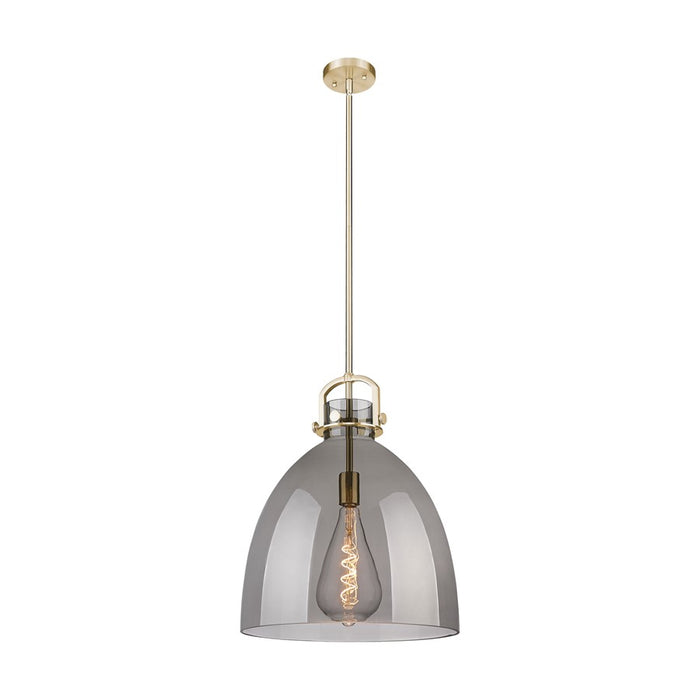 Innovations NB 1Lt 16" Stem Arch Pendant, CBZ/SM - 410-1SL-CB-G412-16SM