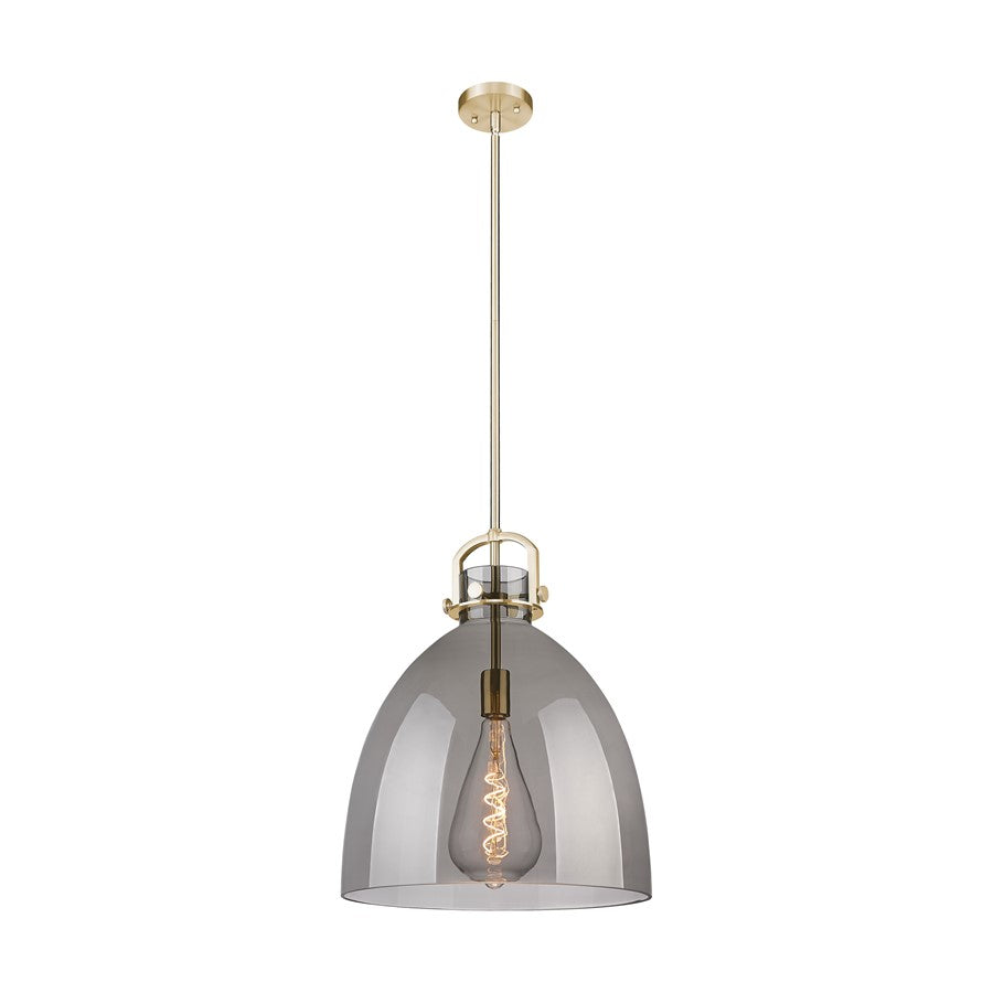 Innovations NB 1Lt 16" Stem Arch Pendant, CBZ/SM - 410-1SL-CB-G412-16SM