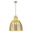 Innovations Newton Bell 18" Stem Pendant, Bronze/Mercury - 410-1SL-CB-G412-18ME