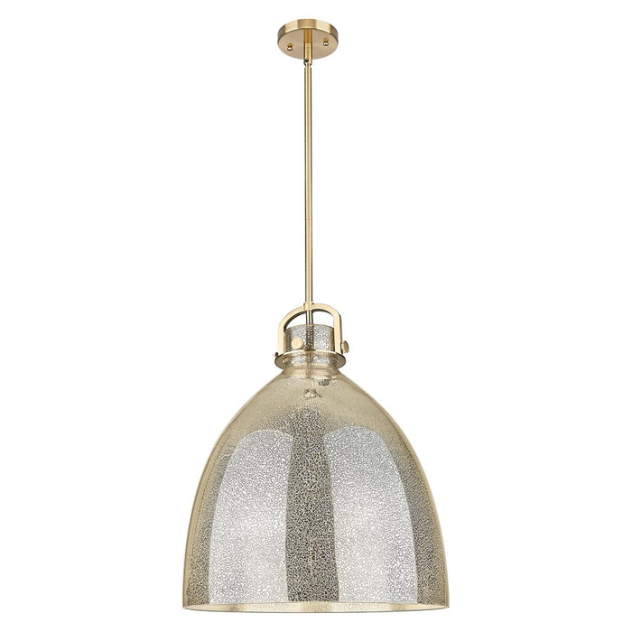 Innovations Newton Bell 18" Stem Pendant, Bronze/Mercury