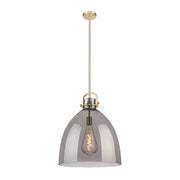 Innovations NB 1Lt 18" Stem Arch Pendant, CBZ/SM - 410-1SL-CB-G412-18SM