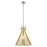 Innovations Newton Cone 16" Stem Pendant, SN/Merc - 410-1SL-SN-G411-16ME