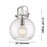 Innovations NS 10" Stem Arch Mini Pendant, CBZ/SD
