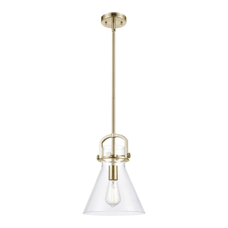 Innovations NC 10" Stem Arch Mini Pendant, CBZ/CL - 410-1SM-CB-G411-10CL