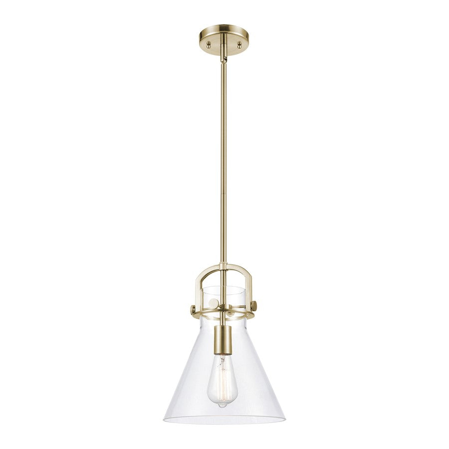 Innovations NC 10" Stem Arch Mini Pendant, CBZ/CL - 410-1SM-CB-G411-10CL