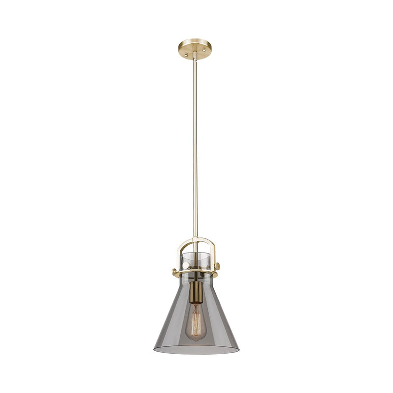 Innovations NC 10" Stem Arch Mini Pendant, CBZ/SM - 410-1SM-CB-G411-10SM