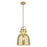 Innovations Newton Bell 10" Stem Pendant Bronze/Mercury - 410-1SM-CB-G412-10ME