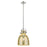 Innovations Newton Bell 10" Stem Pendant PN/Merc - 410-1SM-PN-G412-10ME