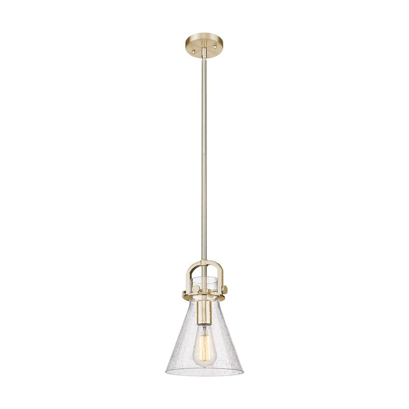 Innovations Newton Cone 8" Stem Arch Mini Pendant, CBZ/SD - 410-1SS-CB-G411-8SDY