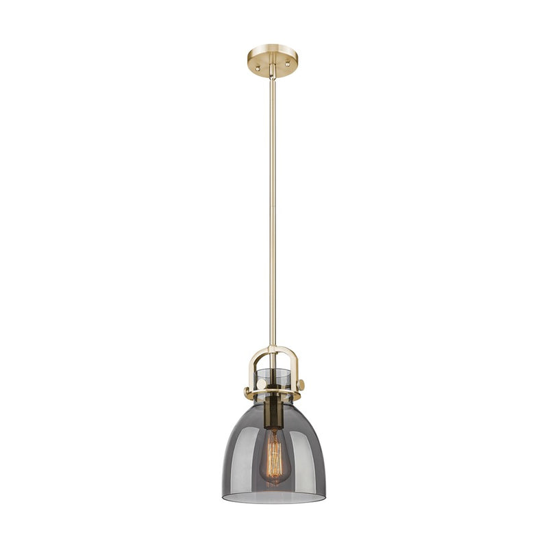 Innovations NB 1Lt 8" Stem Arch Mini Pendant, CBZ/SM - 410-1SS-CB-G412-8SM