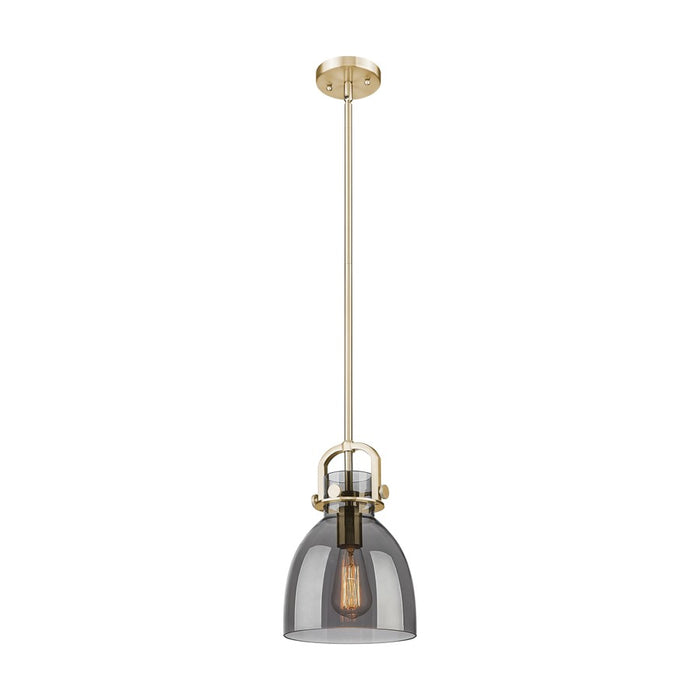 Innovations NB 1Lt 8" Stem Arch Mini Pendant, CBZ/SM - 410-1SS-CB-G412-8SM