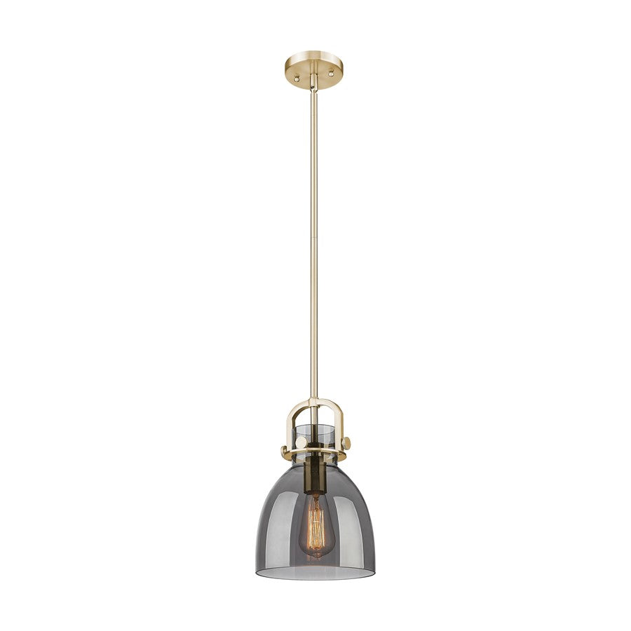Innovations NB 1Lt 8" Stem Arch Mini Pendant, CBZ/SM - 410-1SS-CB-G412-8SM