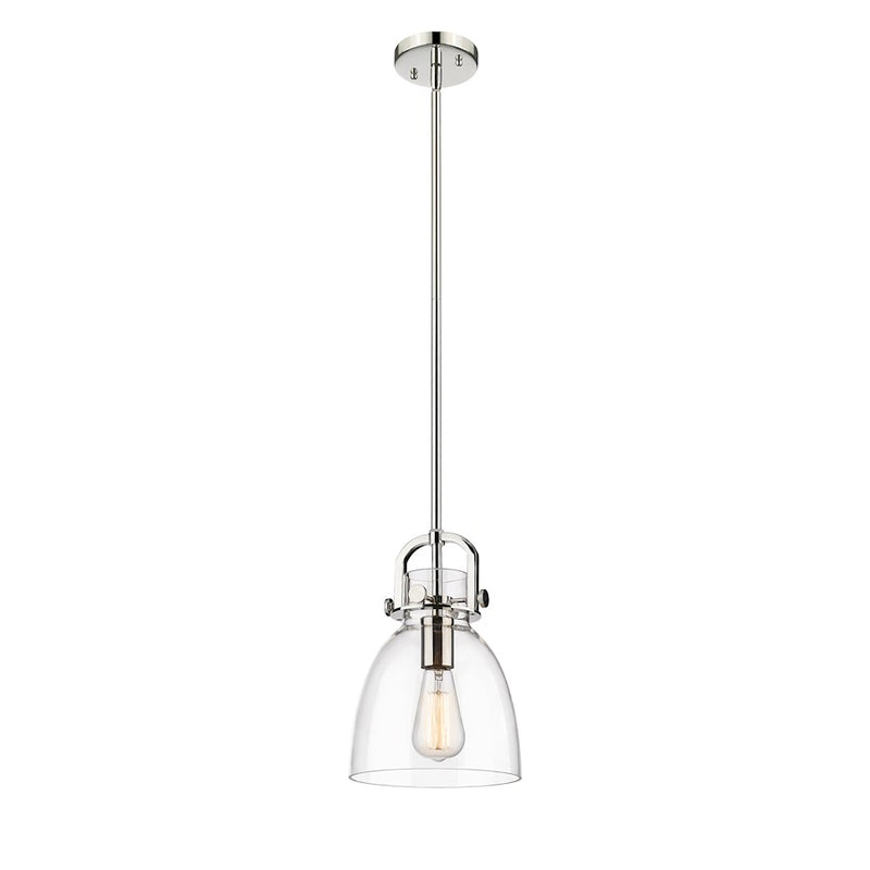 Innovations Newton Bell 1-Lt Stem Pendant