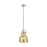 Innovations NB 1Lt 8" Stem Arch Mini Pendant, PN/MC - 410-1SS-PN-G412-8ME