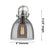 Innovations NB 1Lt 8" Stem Arch Mini Pendant, Polished Nickel/MC