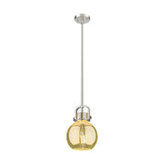 Innovations Newton Sphere 8" Stem Arch Mini Pendant, SN/MC - 410-1SS-SN-G410-8ME