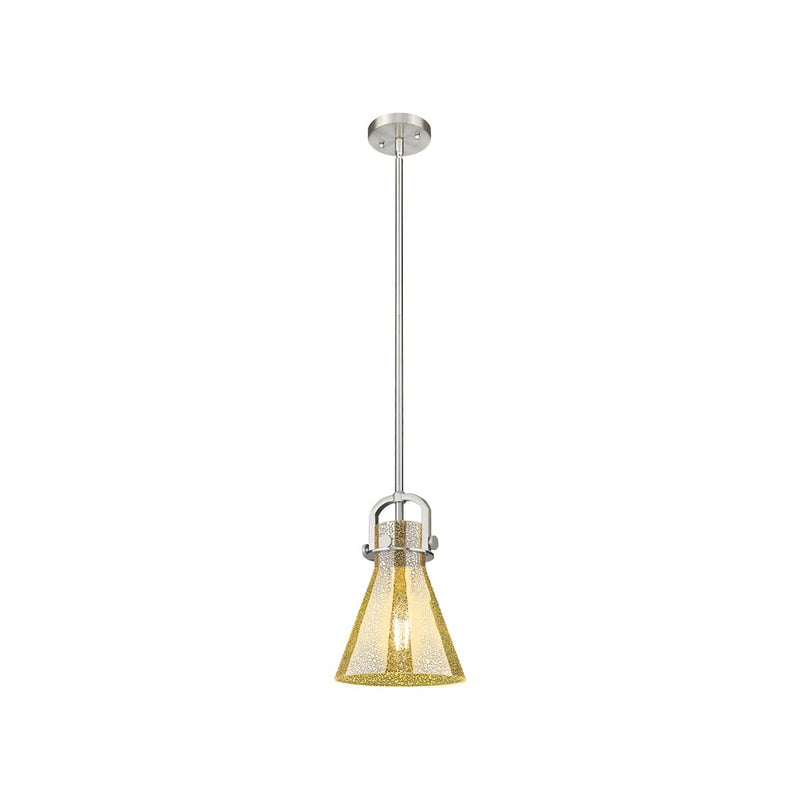 Innovations Newton Cone 8" Stem Arch Mini Pendant, SN/MC - 410-1SS-SN-G411-8ME