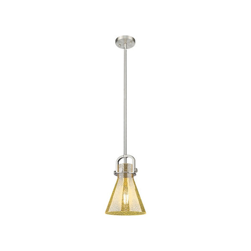 Innovations Newton Cone 8" Stem Arch Mini Pendant, SN/MC - 410-1SS-SN-G411-8ME