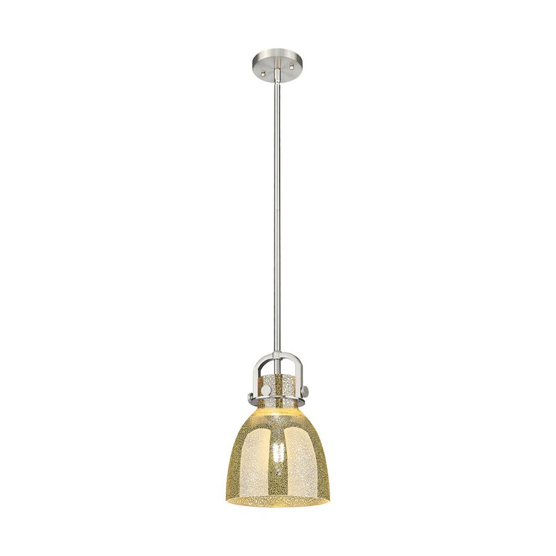 Innovations NB 1Lt 8" Stem Arch Mini Pendant, SN/MC - 410-1SS-SN-G412-8ME