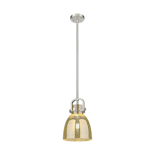 Innovations NB 1Lt 8" Stem Arch Mini Pendant, SN/MC - 410-1SS-SN-G412-8ME