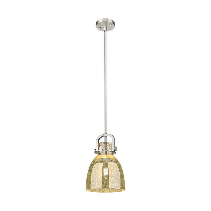 Innovations NB 1Lt 8" Stem Arch Mini Pendant, SN/MC - 410-1SS-SN-G412-8ME