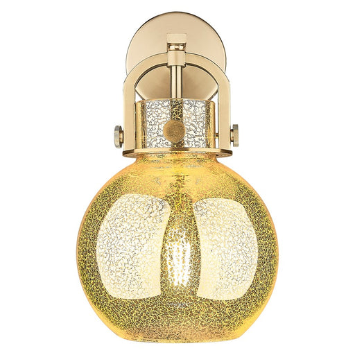 Innovations Newton Sphere 8" Wall Sconce, Bronze/Mercury