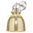Innovations Newton Bell 8" Wall Sconce, SN/Merc - 410-1W-SN-G412-8ME