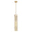 Innovations Pilaster 4" Stem Pendant, Bronze/Mercury - 413-1SS-CB-G413-1S-4ME