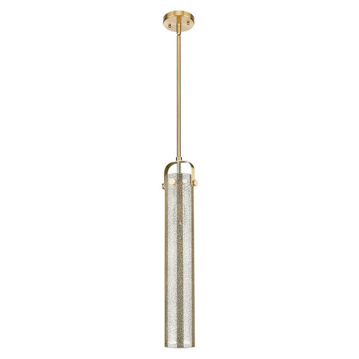 Innovations Pilaster 4" Stem Pendant, Bronze/Mercury